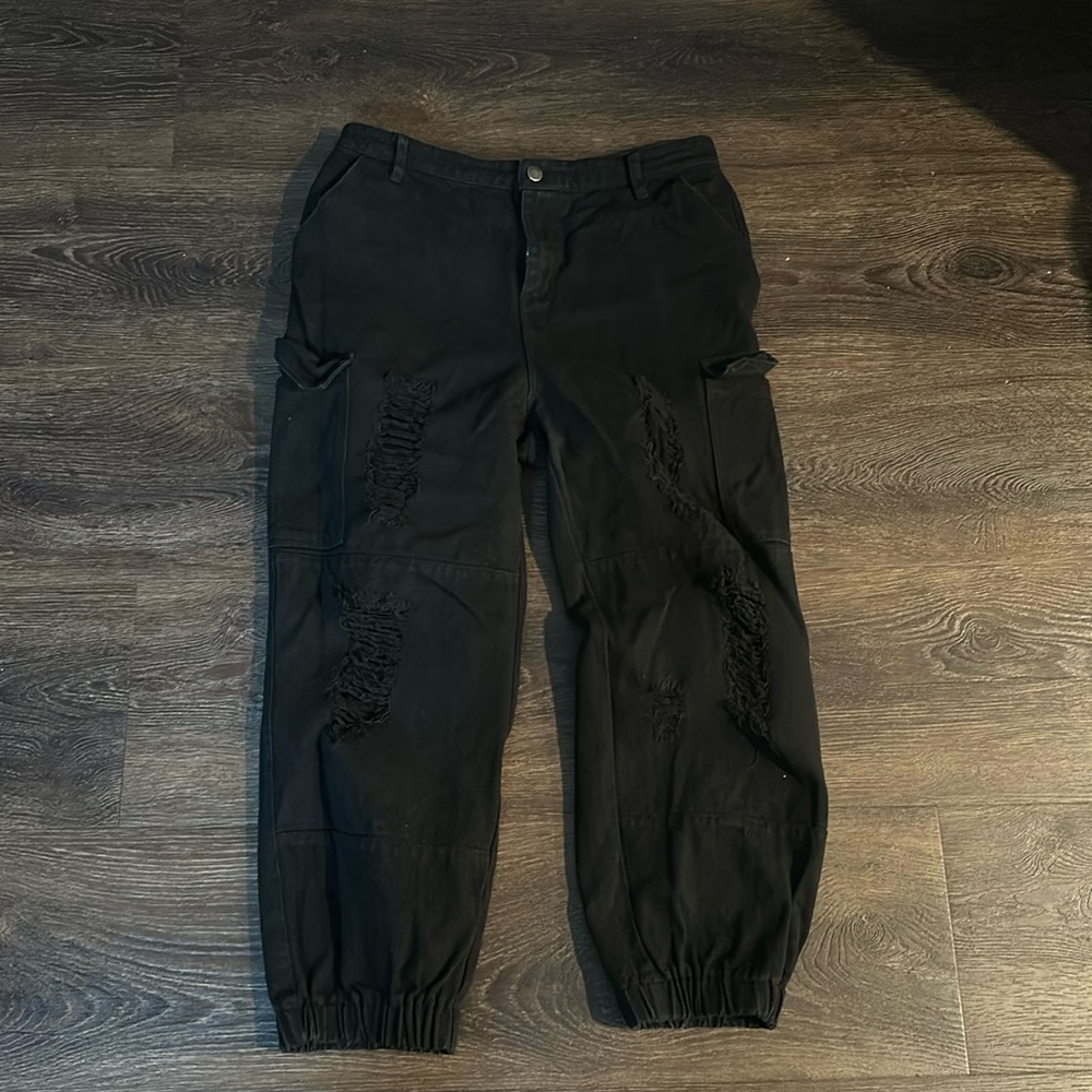 Stylish Black Jeans Trousers - Versatile Wardrobe Essential